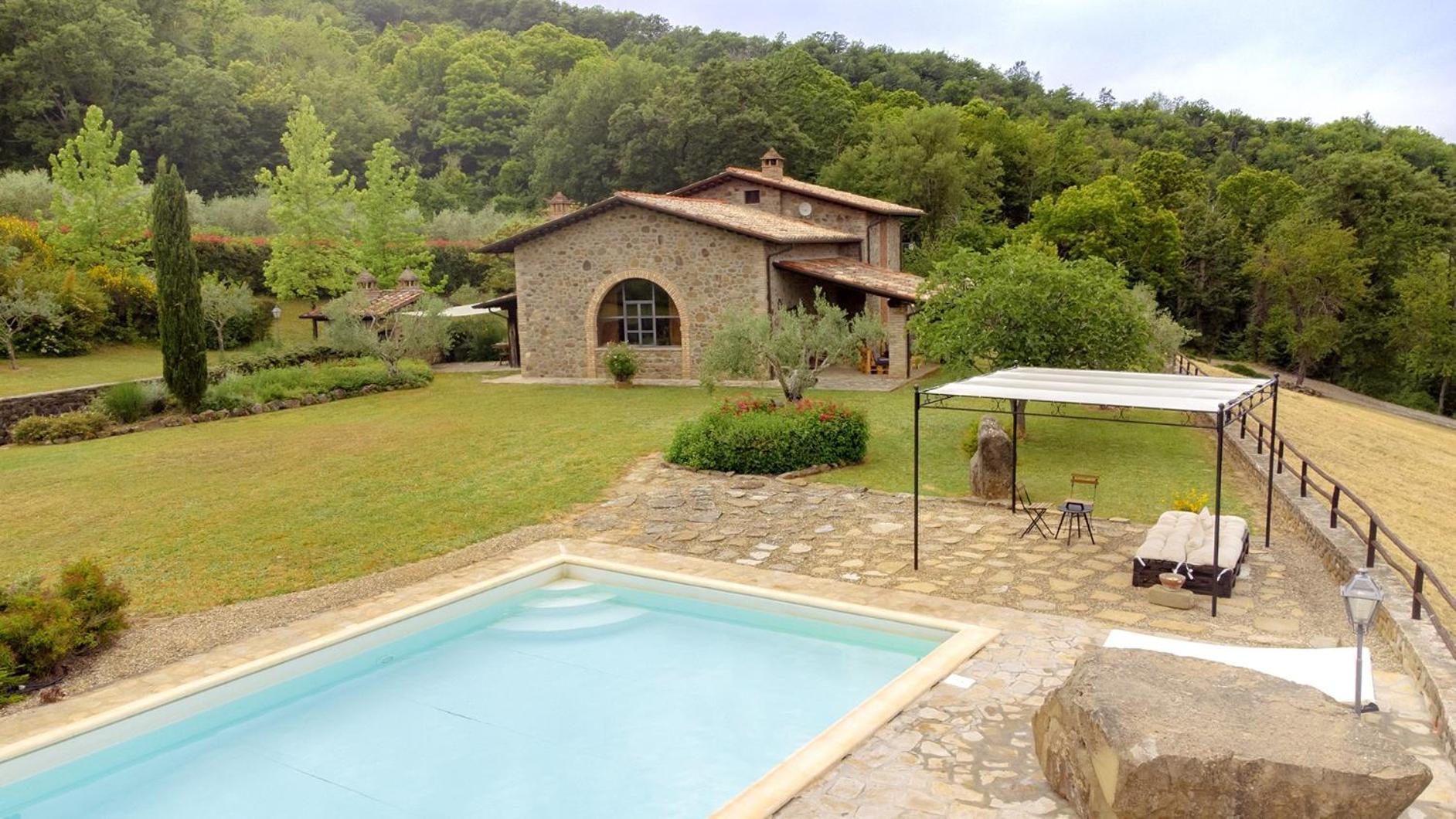 Villa Elisa - Private Pool & Airco Near Reschio Castle Lugnano Екстериор снимка
